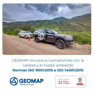 GEOMAP renueva su compromiso con la calidad y el medio ambiente - GEOMAP