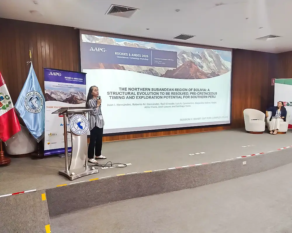 GEOMAP S.A. en el AAPG Rockies and Andes Geosciences Technology Workshop 2026, Lima, Peru - GEOMAP S.A.